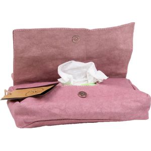 Colibries Birch Hoes voor Babydoekjes - Roze - Stijlvolle baby accessoires - Milieuvriendelijk baby essentials - Compact