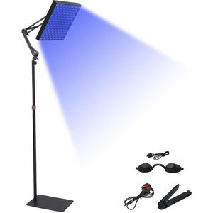 Unyqoos® Opvouwbaar solarium met 225 LED-lichten voor lichaam en gezicht