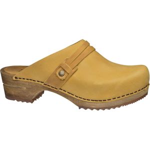 Sanita Wood-Ursana Open GEEL - Maat 36