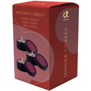 AMOUR MASSAGE CANDLE SET OF 3 SCENTS