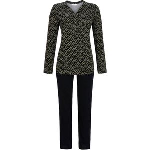 Ringella – Letterprint - Pyjama – 4571206 – Olive – Maat 40