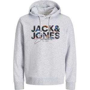 Jack & Jones - Geplas Ln - Hoodie - Regular Fit - Zwart