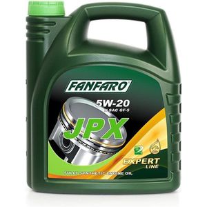 Fanfaro JPX 5W-20  ILSAC GF-5 Fully synthetic 4liter