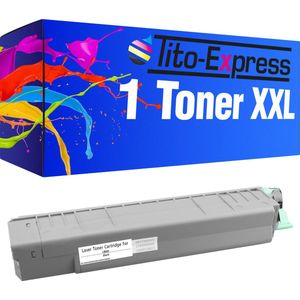 PlatinumSerie® toner XXL black alternatief voor Oki C9600