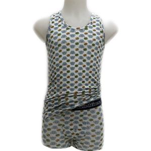 Embrator jongens Ondergoedsetje overall print Hello maat 104/110