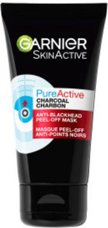 Garnier PureActive Peel-Off Masker Charcoal - 3 x 50 ml - Voordeelverpakking