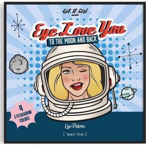 Get it Girl AMS - Eye Love You - Oogschaduw Palette - Space Blue