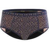 Dim Protect - A83 Blue - Menstruatie Short - Dames Volwassenen - Katoen/elastaan