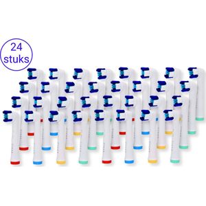 Cless® - Universele Opzetborstels - 24 stuks - Geschikt Voor Opzetborstel Oral-B Braun