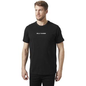 Helly Hansen Core T-shirt Met Korte Mouwen Zwart M Man