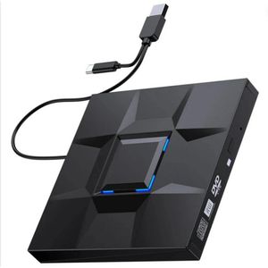 DVD Speler Laptop - Externe DVD Speler - Hoge Snelheid - Portable