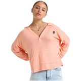Roxy - Hoody - Dames - Zacht Elastaan Polyester Viscose - Capuchon