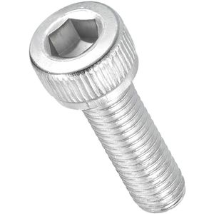 Allecto plus - Roestvrijstalen binnenzeskant lenskopschroeven 30 stuks [M5-0,8 x 16 mm] voor elektromotor 3D-printer - Zilverkleurig