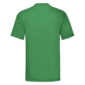 Fruit of the Loom T-shirt Valueweight, Kelly Green, Maat L ( 5 stuks onbedrukt)