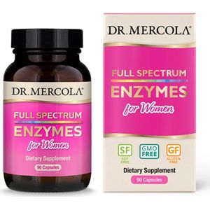 Dr. Mercola - Full Spectrum Enzymes for Women - 90 Capsules