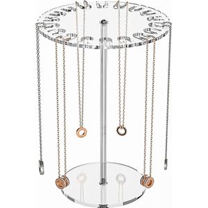 Halsketting- en armbandhouder van acryl boom - 18 haken Washing Machine