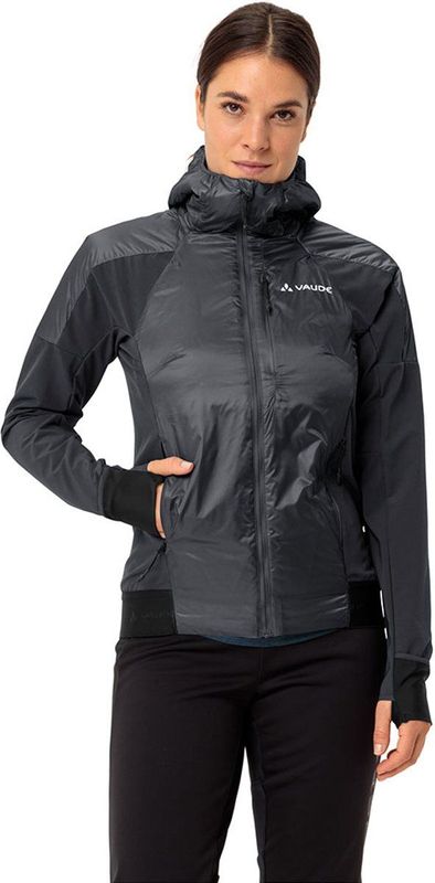 Vaude Larice Wool Jas Zwart 38 Vrouw