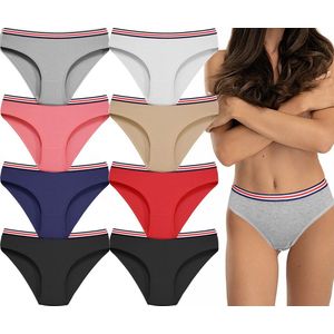 Sportieve slip - 2 stuks - Wit - Maat XL