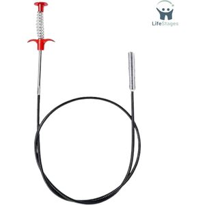 LifeStages - Afvoer Ontstopper - Gootsteen Drain Snake Grabber Spring Drain Hair Remover Tool Voor Gootsteen Badkamer Bad Toilet Drains