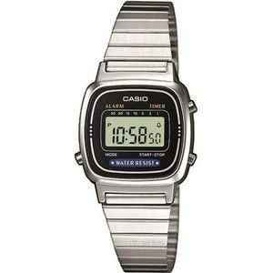 Casio Vintage Mini LA670WEA-1EF Dameshorloge 24,6 mm - Zilverkleurig