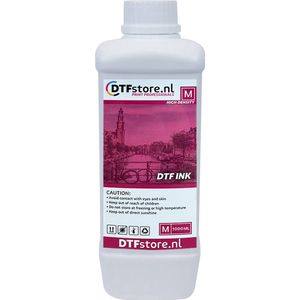DTF Inkt - 1 liter - Magenta - DTF overdracht - DTF printer - High density - Luneno