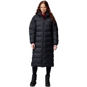 Columbia - Pike Lake III - Gewatteerde Jas - Zwart - Lange Lengte