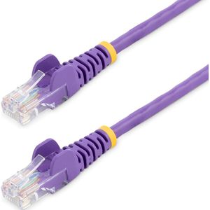 StarTech Cat5e Ethernet netwerkkabel met snagless RJ45 connectors - UTP kabel 10m paars