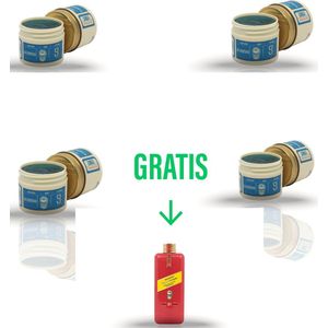 Bandido Haar Wax Nr.5 - 4 Stuks 125ml + 1X Argan Shampoo 350ml GRATIS