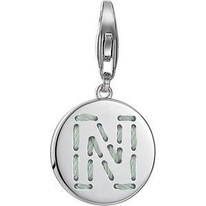 Esprit Silver - Bedel - Charm Letter Fabric N - 925 Sterling Zilver