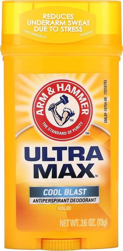 Arm & Hammer - Ultra-max - Onzichtbare Vaste Anti-transpirant Deodorant - Goud - Verpakking van 1