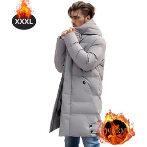 Nivard Winterjas - Parka - Heren - Winter - Jas - Volwassen - Stijlvol - Grijs - XXL