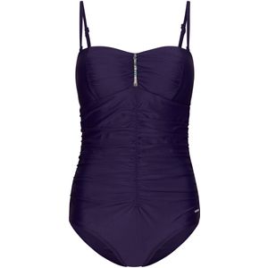 Pastunette Badpak Iris - Paars - Corrigerend - Strapless - Maat 36