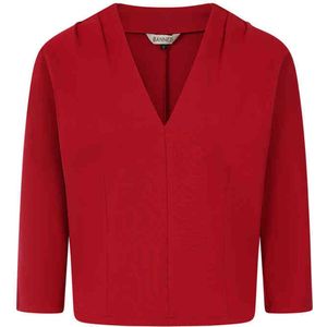 Banned - Gilda Longsleeve top - L - Bordeaux rood