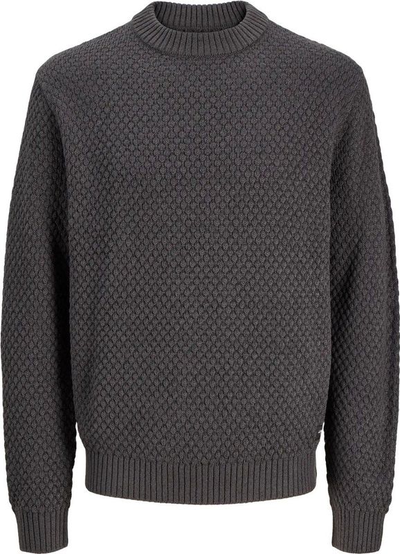 JJ REBEL trui gebreid grijs