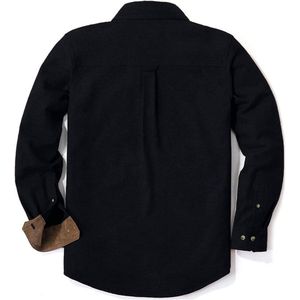 Geruite flanellen overhemd voor heren met lange mouwen - casual en comfortabel