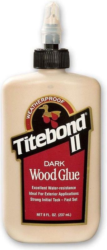 Titebond - II Dark Wood Glue - Houtlijm - 237ml - Waterbestendig