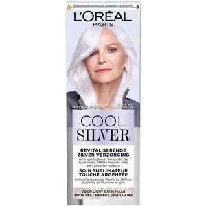 L'Oréal Paris - Cool Silver - Revitaliserende Zilververzorging - Puur Wit - Voor Lichtgrijs Haar