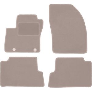 Beige veloursmatten voor: Ford Kuga MK1 SUV (2008-2011)