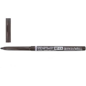Leticia Well - Bruin oogpotlood, draaibaar / Automatic Pencil - 24H - Nummer 33289