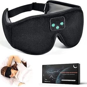 Lexium Bluetooth Slaapmasker voor mannen en vrouwen - Slaap oogmasker - Slaapmasker bluetooth -