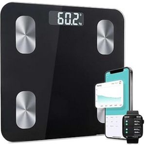 Weegschaal - Weegschaal Beste Koop - Analoog en Digitaal Design - Tijdloos en Betrouwbaar - Voor Dagelijks Gebruik