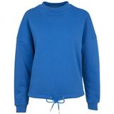 Build Your Brand - Oversized Dames Sweater - Cobalt Blue maat L