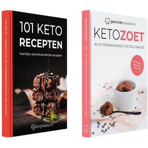 101 Keto recepten - Keto zoet - Keto Dieet - Vetverbrandende recepten - Snel en Makkelijk - Gezond - Afslanken - Kookboek - Brood en Pasta - Gezonderecepten.nl