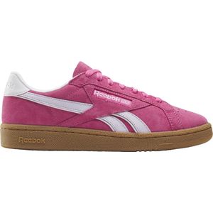 Reebok - Club C Grounds - Sneakers - True Pink - Suède bovenwerk