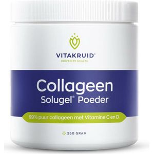 Vitakruid - Collageen Solugel Poeder - 2 x 250 gr - Voordeelverpakking