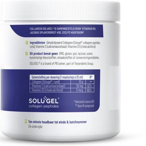 Vitakruid - Collageen Solugel Poeder - 2 x 250 gr - Voordeelverpakking