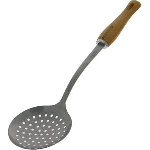 De Buyer Schuimspaan RVS 36cm - 2701.04 - Houten handvat - Frituurschep