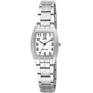 Dames horloge /zilverkleurig /rechthoekig Q963J204Y