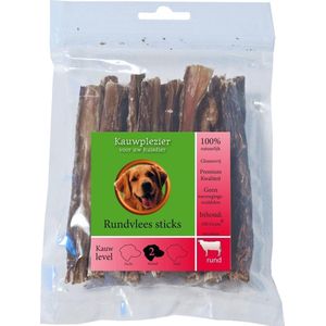 Gebr. De Boon Natuurlijke Hondensnack - Rundvlees Sticks - 100 g