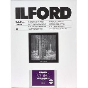 Ilford Mg Rc Dl 44m 18x24 Cm 25 Sheets Papier Wit
